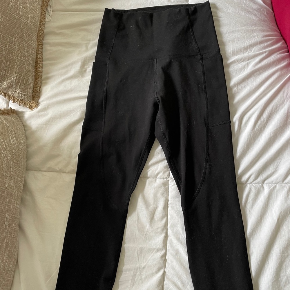 All black full length Lorna Jane leggings - Picture 1 of 6